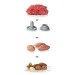چرخ گوشت بوش مدل Bosch MFW 68680 - تصویر 9